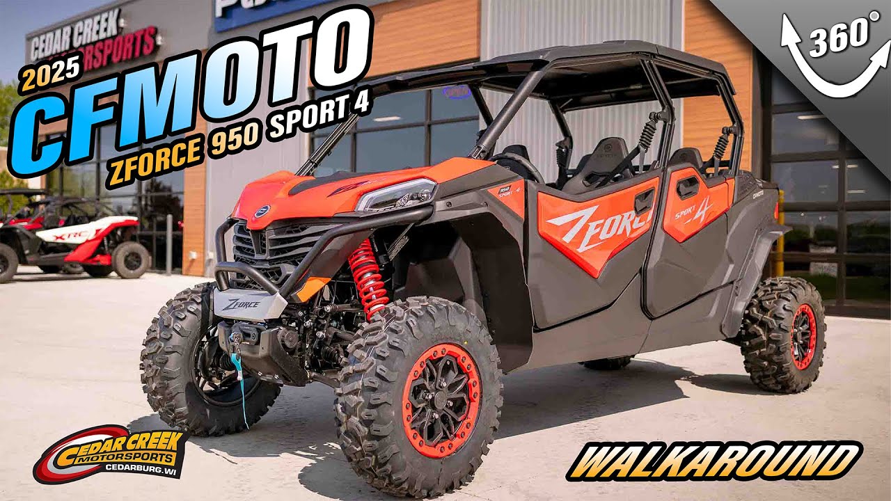 Walkaround | 2025 CFMOTO ZFORCE 950 Sport 4