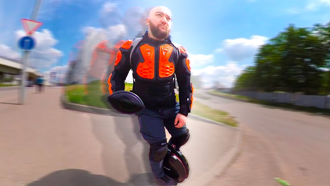 По Москве С Бородой - Моноколесо Inmotion V10F