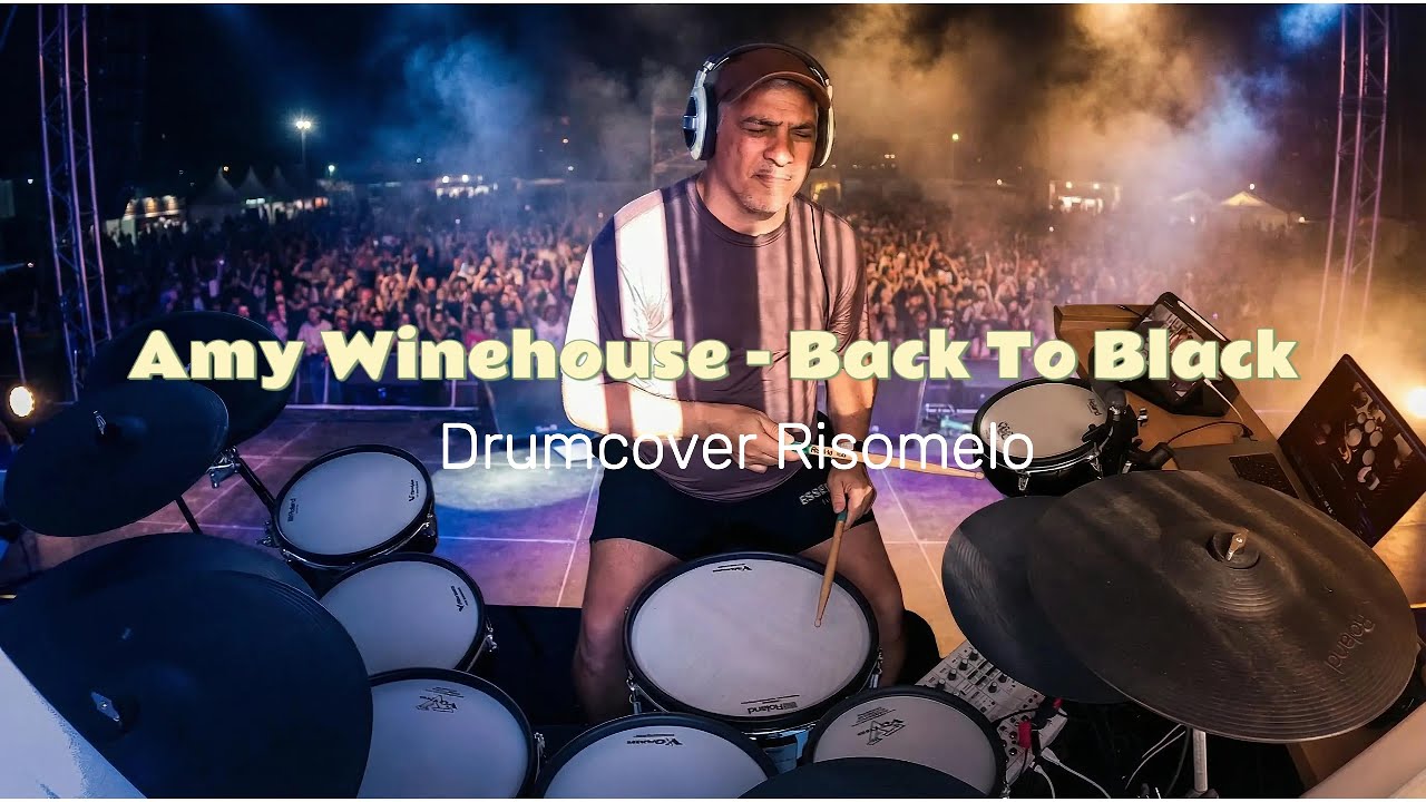 Drumcover Risomelo _ Amy Winehouse   Back To Black