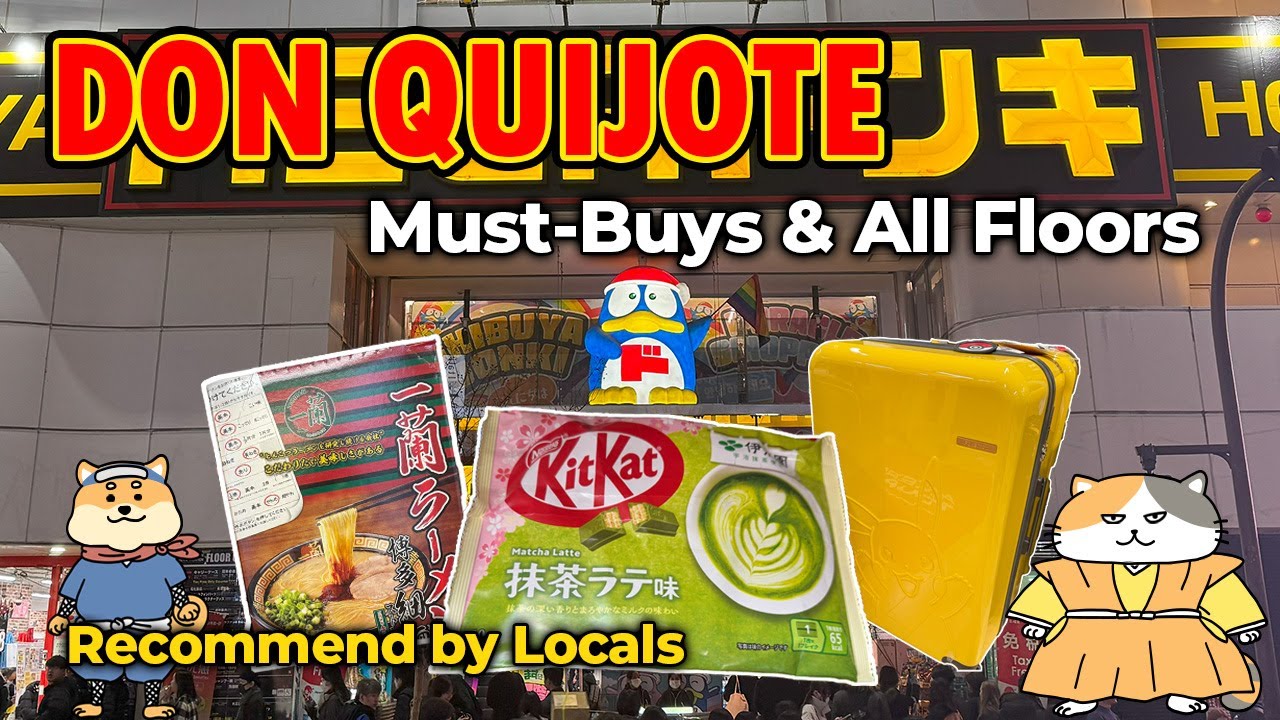 The Ultimate Guide to Don Quijote Shibuya: Every Floor & Must-Have Souvenirs! Japan Itinerary