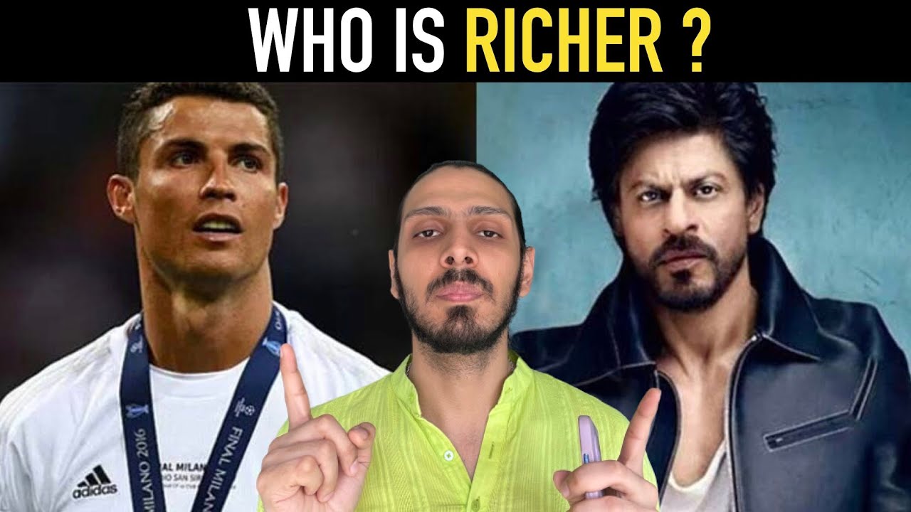 Shahrukh vs Cristiano Ronaldo Networth | who is rich?