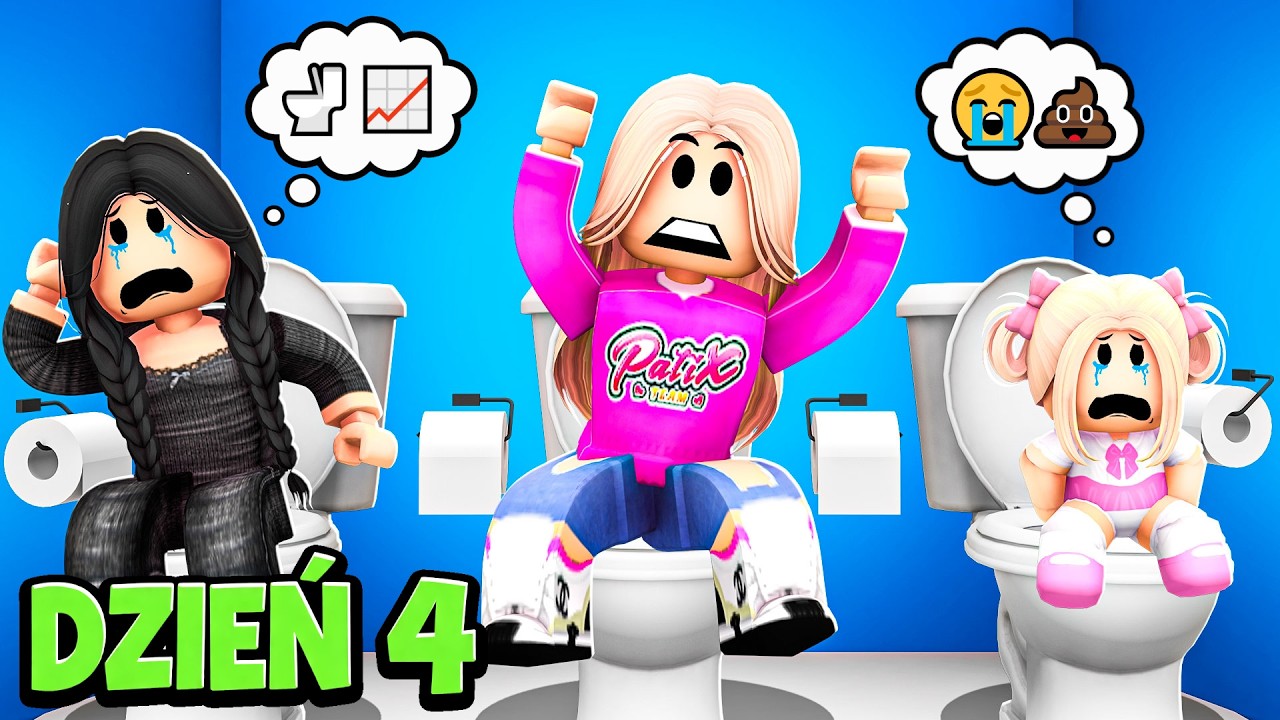 KTO OSTATNI WYJDZIE Z TOALETY WYGRYWA 10.000 ROBUX na BROOKHAVEN w ROBLOX!