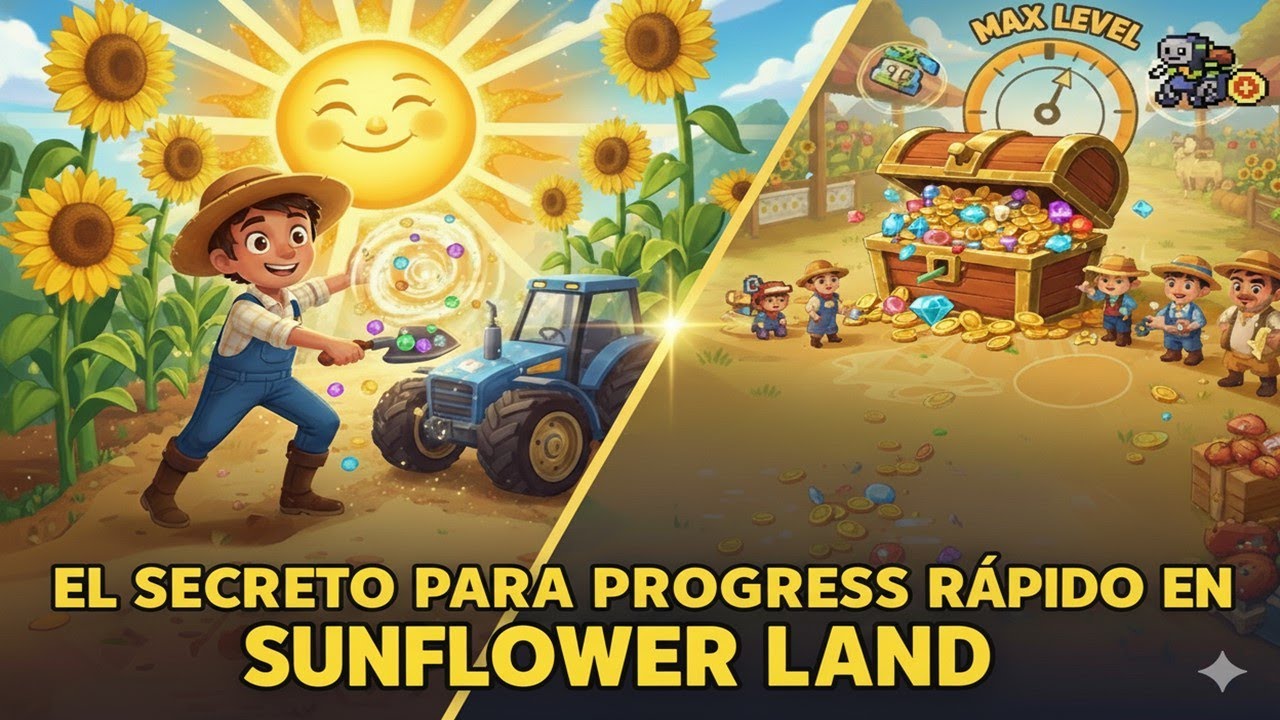 🌱 Secretos para progresar rápido en Sunflower Land | NFTs, animales y consejos PRO