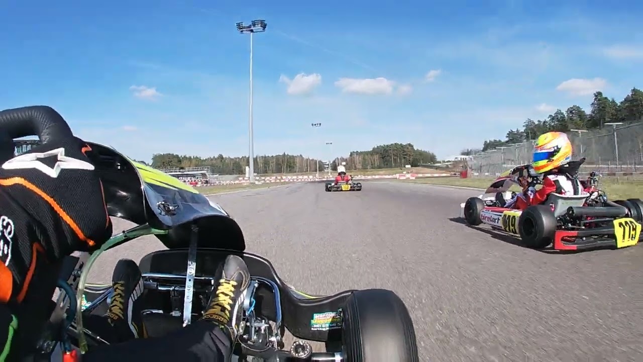 Staša Milosavljević karting trka SSC - CEZ Wackesdorf 2025 - Rotax MINI YRP