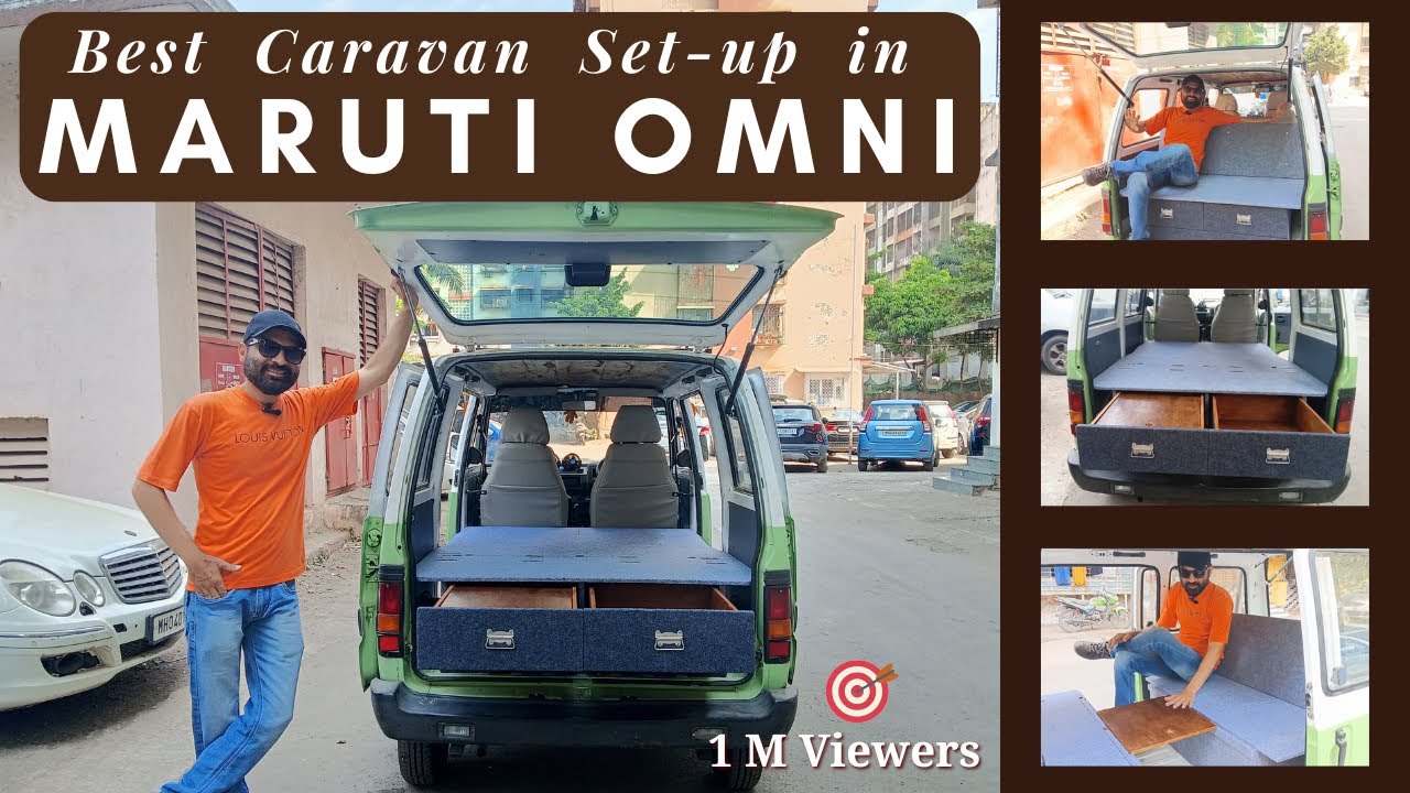 Maruti Omni Classic CamperVan | First time in India Unique reversible sofa | WhatsApp-8369020184