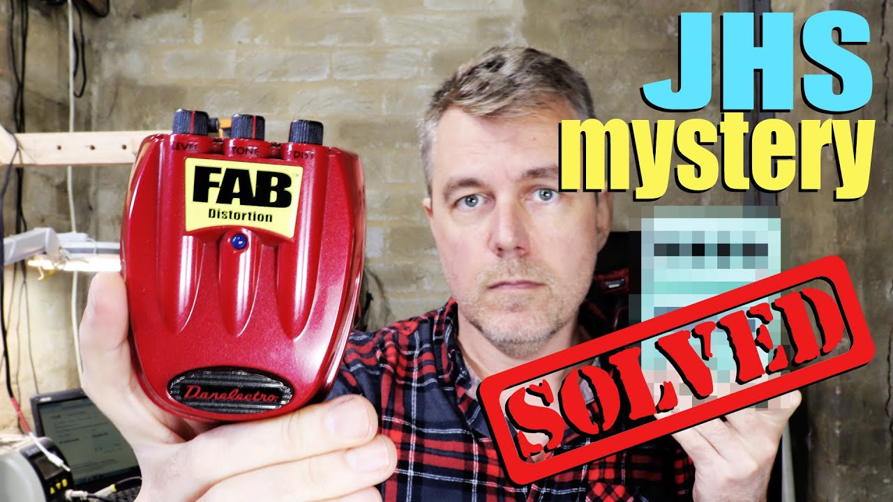 What is the Danelectro Fab Distortion Based On? JHS Pedal Show Mystery Solved! And Pedal Rehousing.