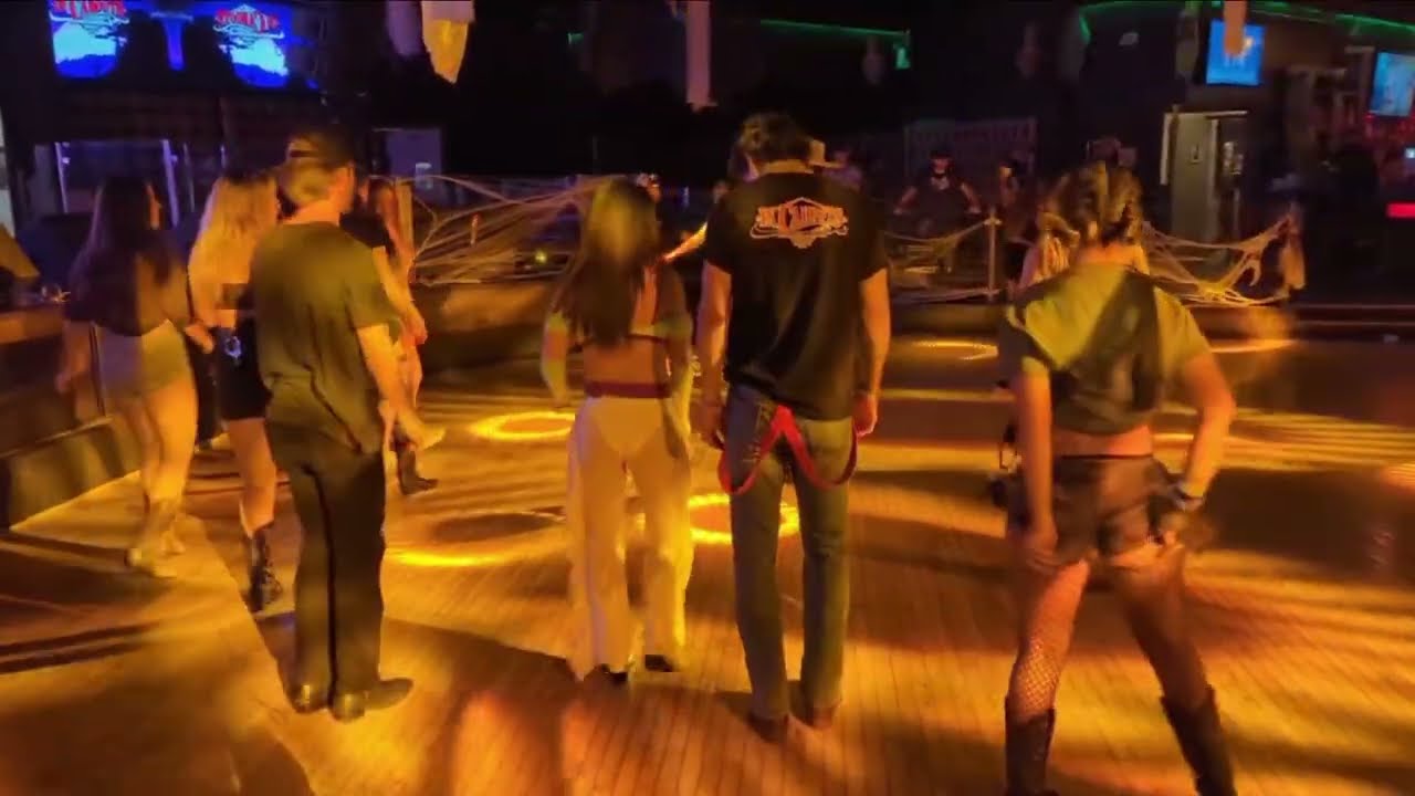 Make The Rooster Crow line dance - Halloween at In Cahoots - Wed - 10/26/2022