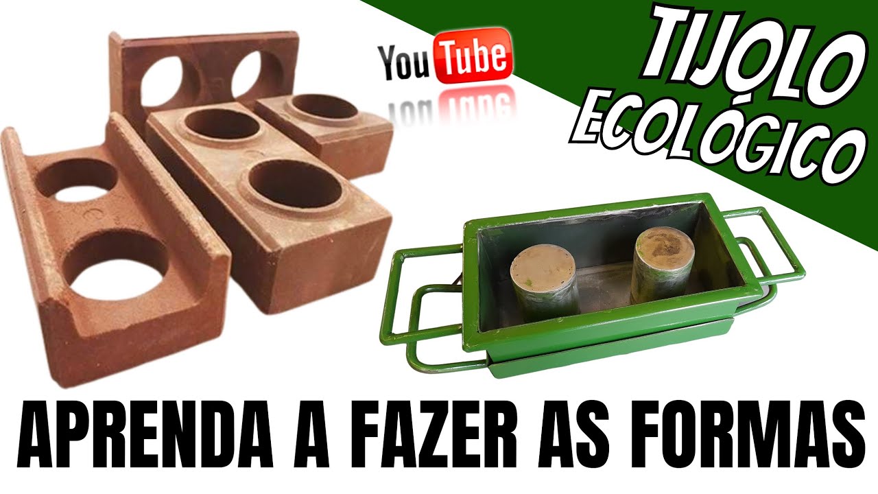 Tijolo Ecológico, Como se fabrica a forma para tijolo solocimento