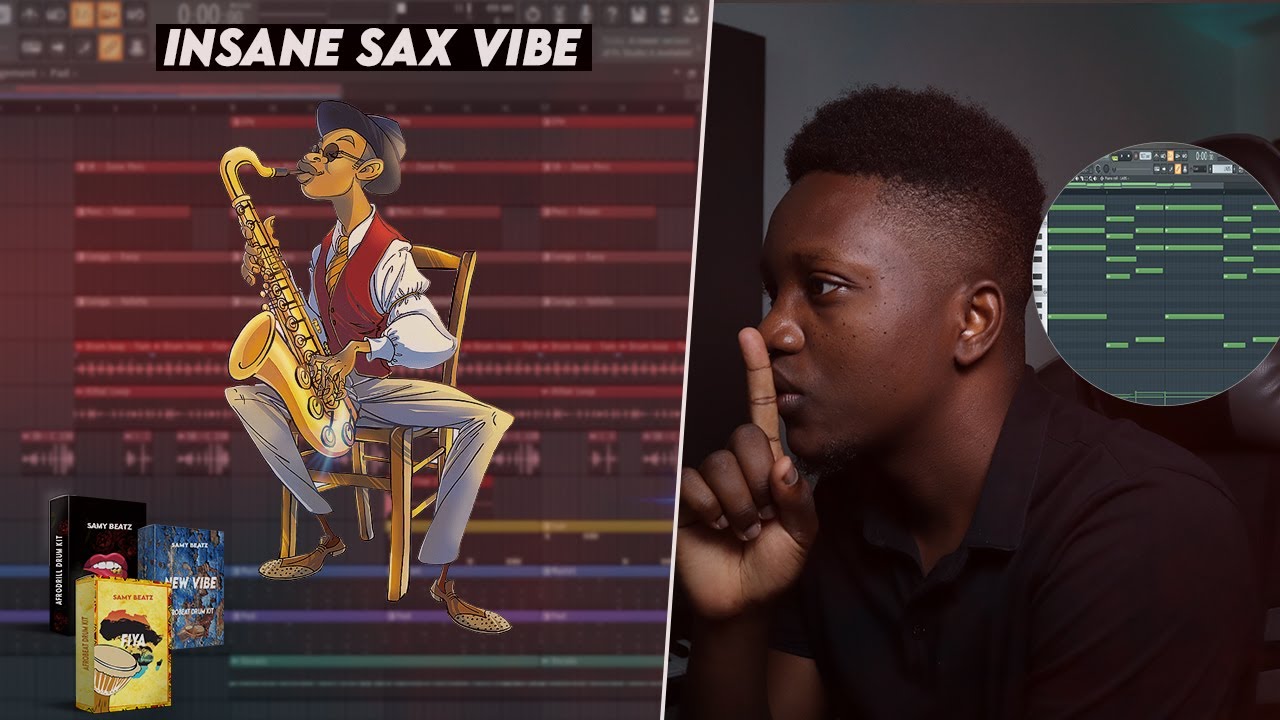 Make a Modern Afrobeat In Fl Studio | Saxophone Tutorial
