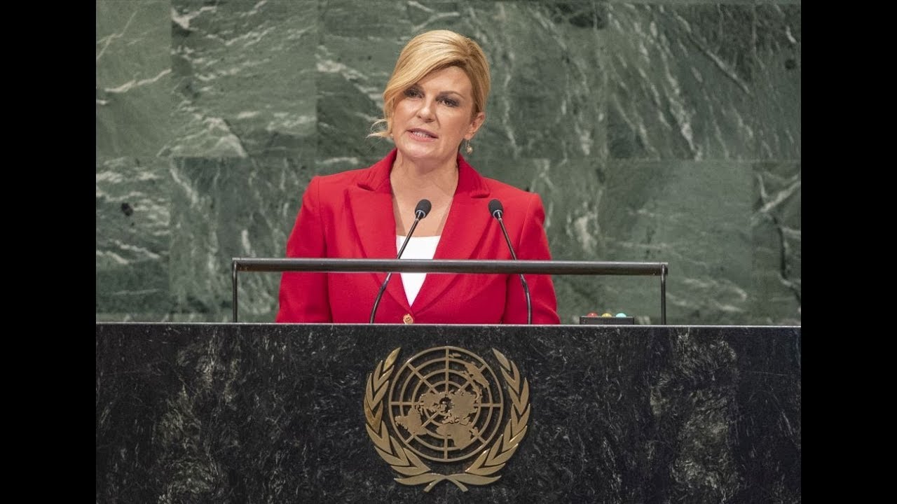 Obraćanje predsjednice Republike na 73. zasjedanju Opće skupštine UN-a