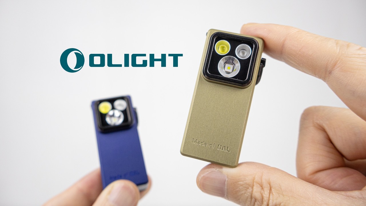 Просмотр этого видео заставляет вас хотеть иметь фонарь - Olight OClip Ultra OAL