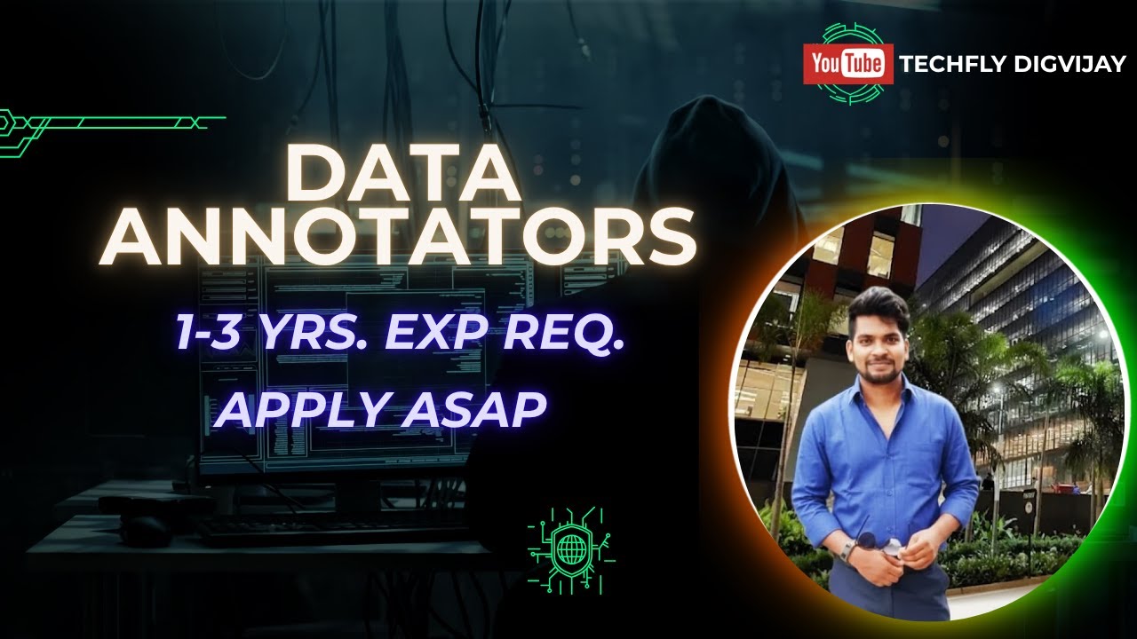 Urgent Hiring! 50 Data Annotator Jobs | Work From Home | Apply Now – Immediate Joiners Required