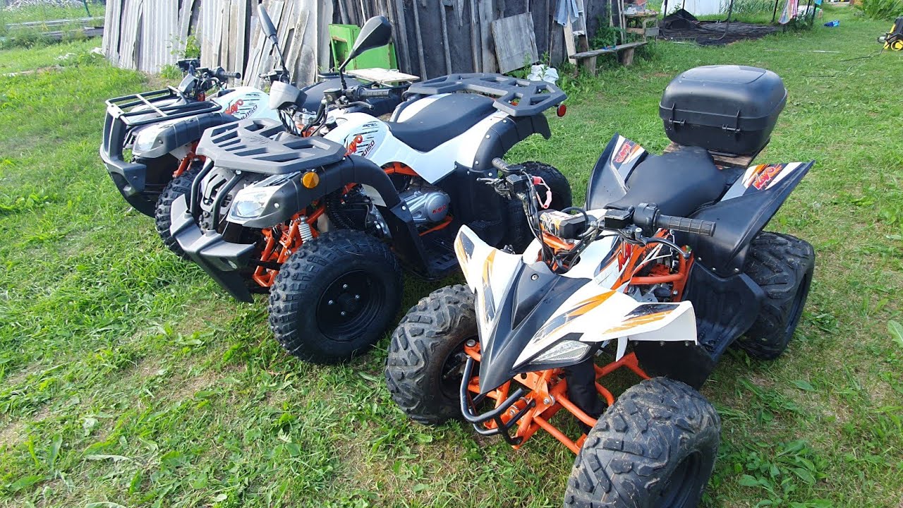 310. Квадроцикл KAYO AU 150 CVT 2024.