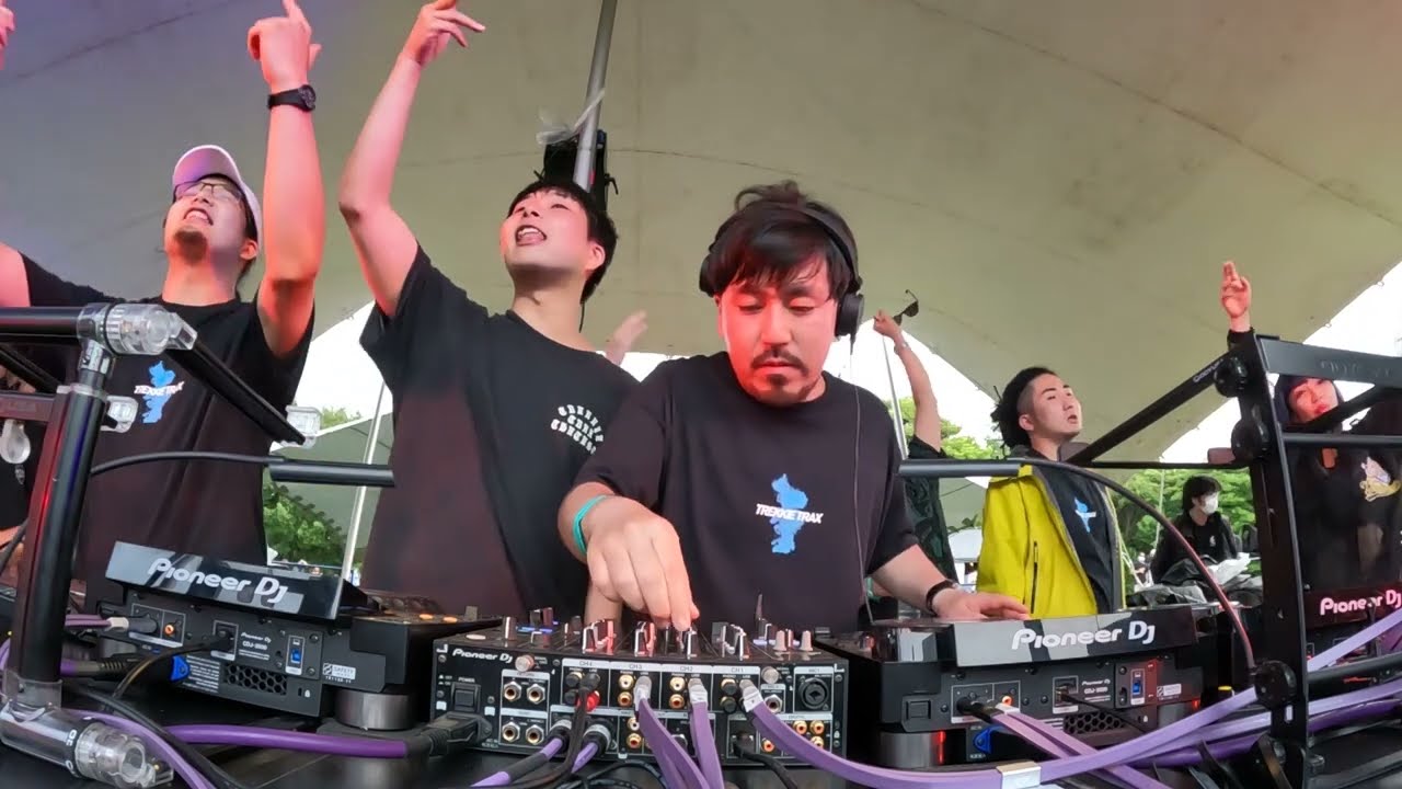 TREKKIE TRAX CREW (DJ SET) @ TREKKIE TRAX 10th Anniversary × INCUBUS CAMP (Chidori Park Kawasaki)