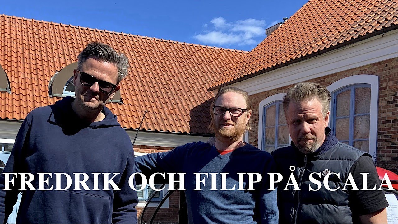 Fredrik och Filip på SCALA BIOGRAFEN i Båstad