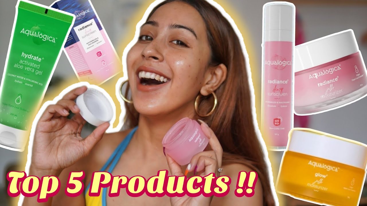 *TOP* 5 Skincare Recommendation from Aqualogica / Affordable Skincare