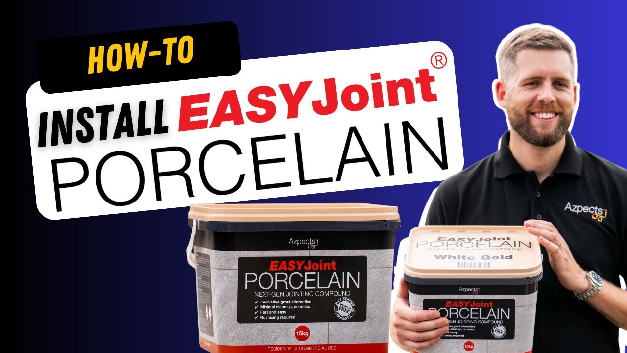 How-to use EASYJoint Porcelain - Next Generation Jointing Compound for Porcelain