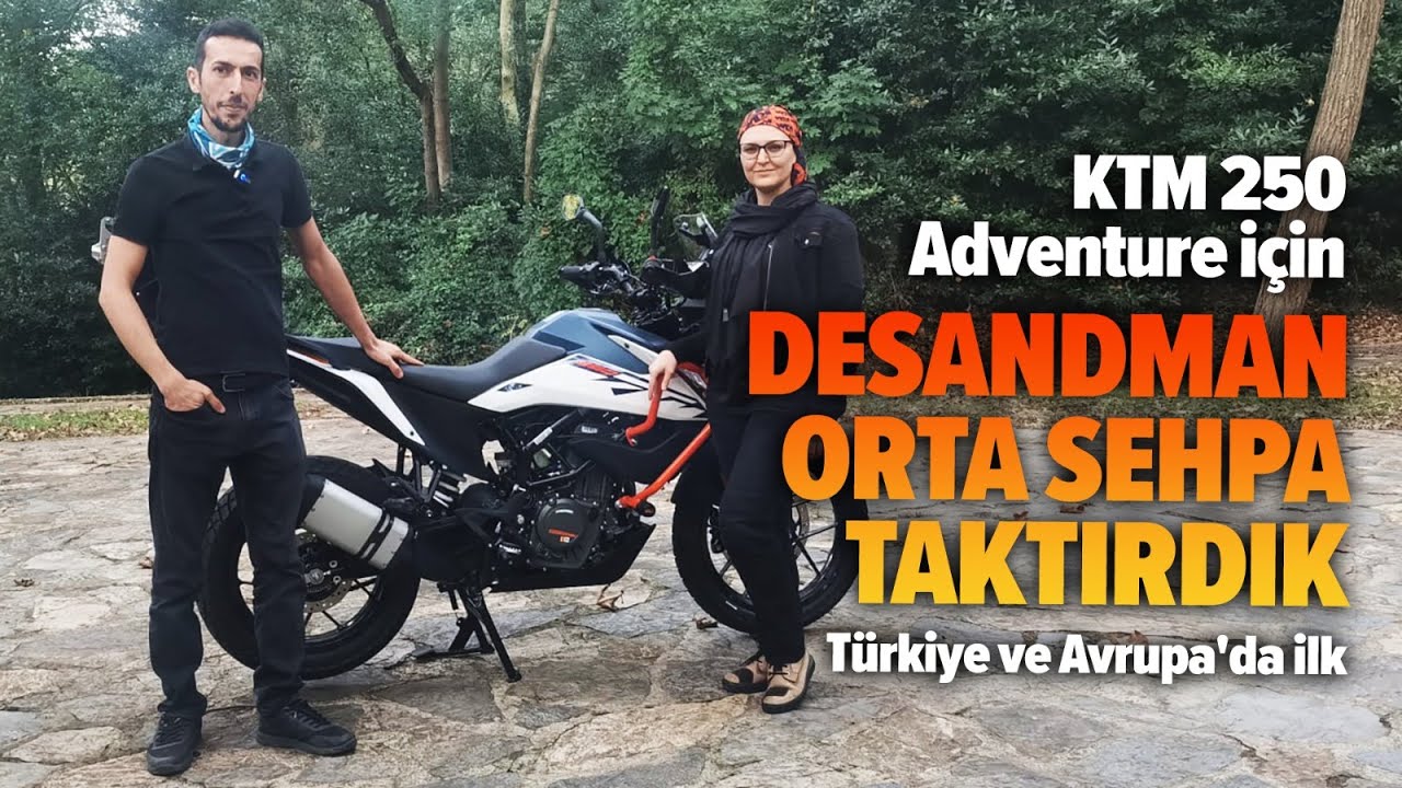 Desandman orta sepha (KTM 250 ve 390  adventure için)