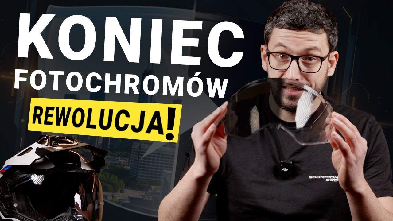 Koniec wizjer&oacute;w fotochromatycznych w kaskach motocyklowych!?