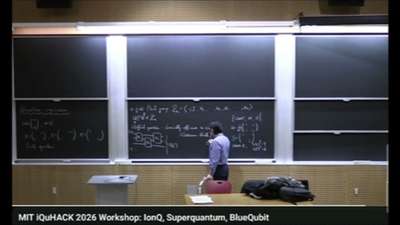 Yudong Cao Superquantum Workshop iQuHACK 26