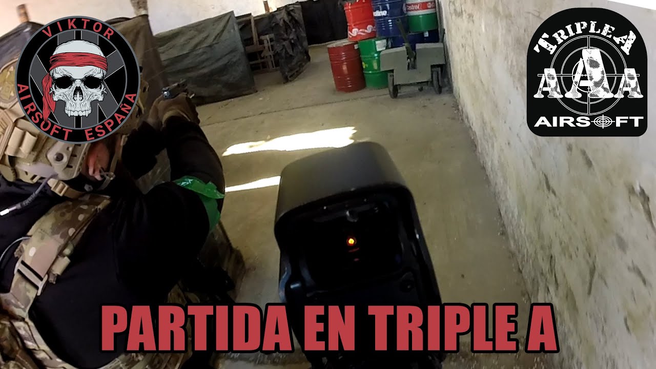 PARTIDA EN AIRSOFT TRIPLE A | 2 CAMS + SCOPE CAM | VIKTOR AIRSOFT ESPAÑA