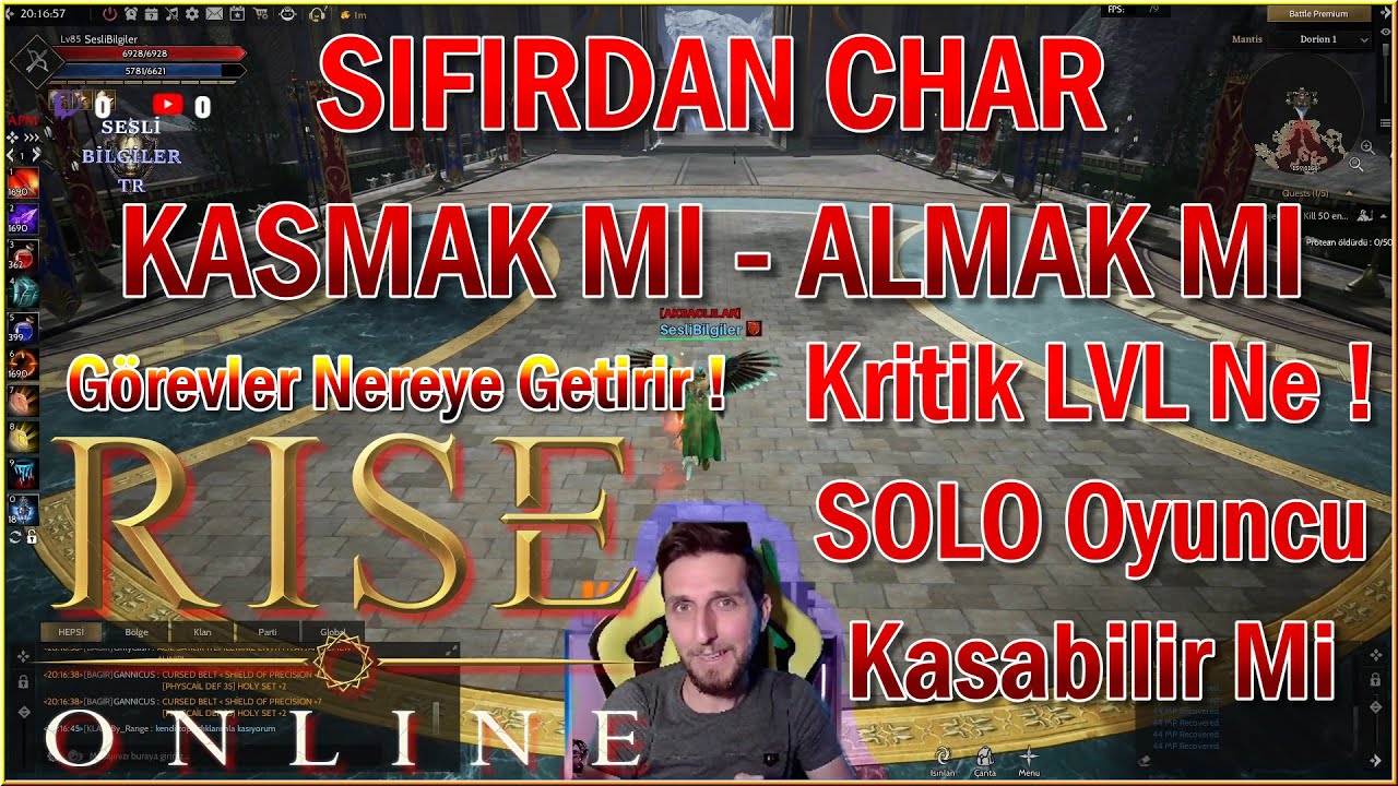Solo Oyuncu için Sıfırdan Char Kasmak MI ! NFT Char Almak Mı Daha Avantajlı ! Görev LvL & Zorluklar
