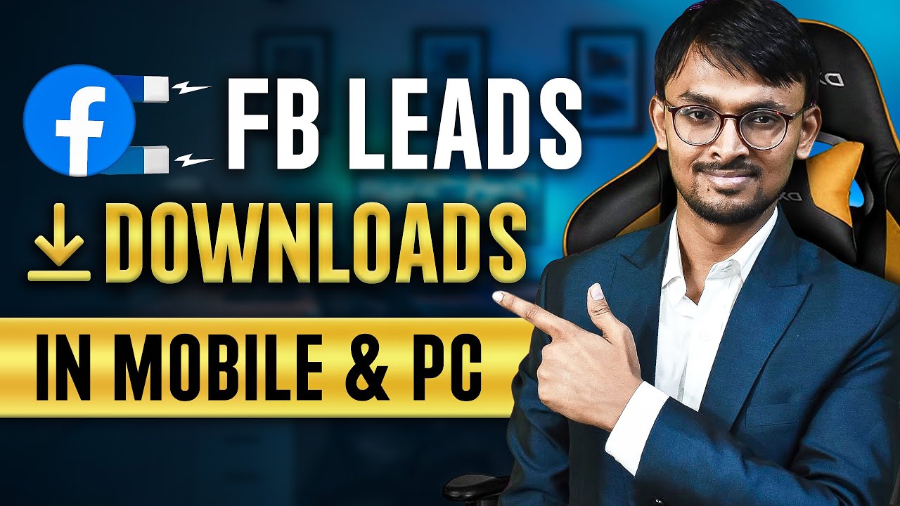How to Download Facebook Leads on Mobile & Laptop/PC
