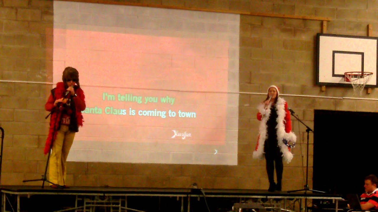 Mr Cooksey & Mrs Lewis - Santa Claus is Coming to Town