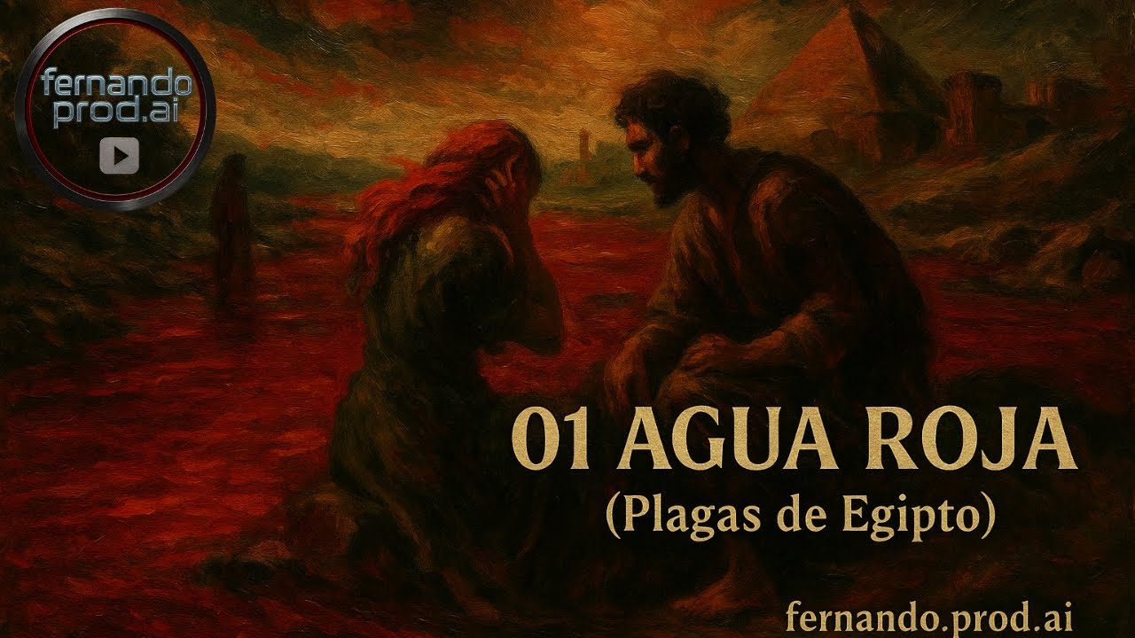 🎬4K 👉 AGUA ROJA (Plagas de Egipto)... fernando.prod.ai