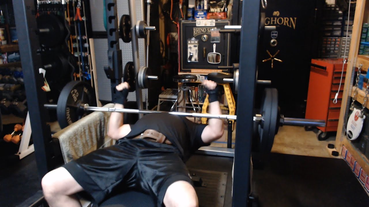 3-29-2025 Barbell Standard, Olympic Plates, Did Highboy Bench 250?