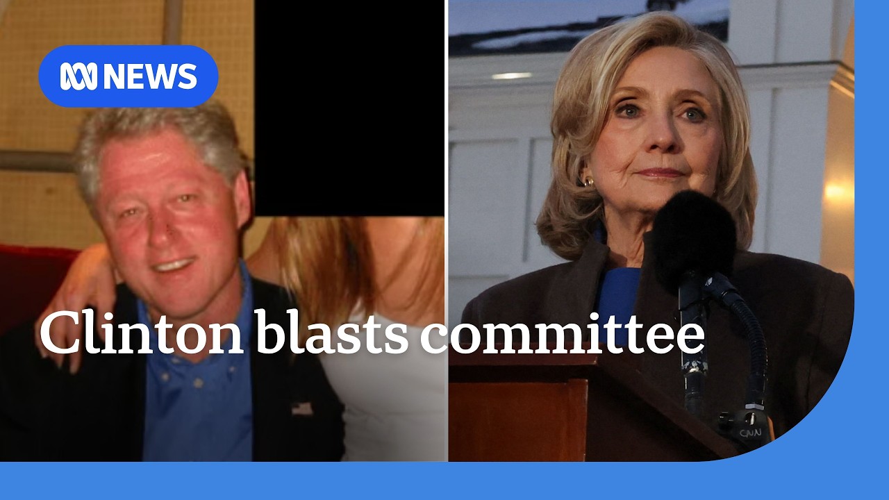 Hillary Clinton slams Epstein committee after hours of questioning | ABC NEWS
