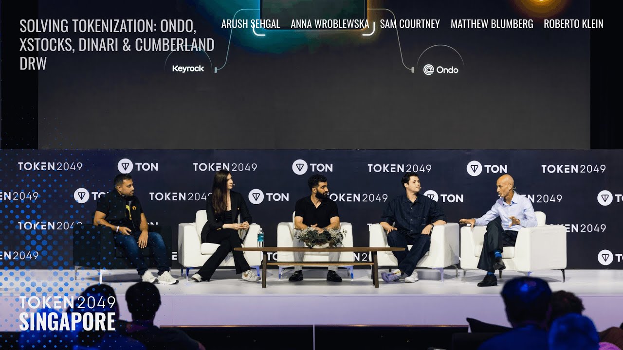 Alpaca’s Instant Tokenization Network Panel Discussion - TOKEN2049 Singapore
