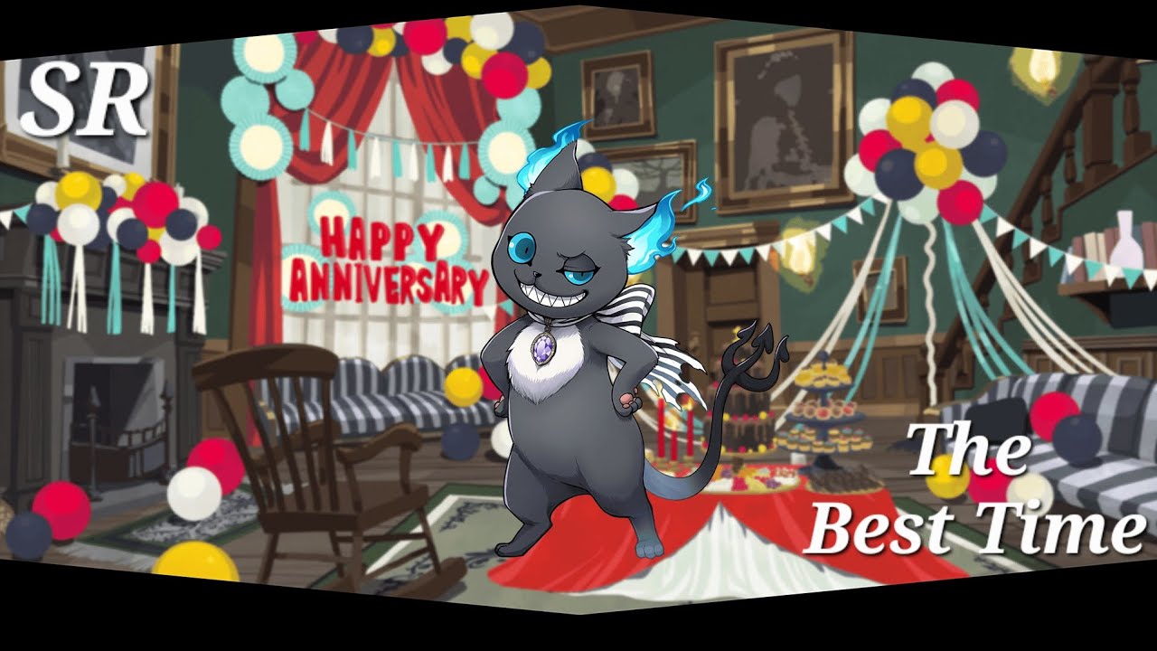 Twisted Wonderland Vignette Stories:SR Grim (Striped Ribbon) The Best Time - 1st Anniversary Special