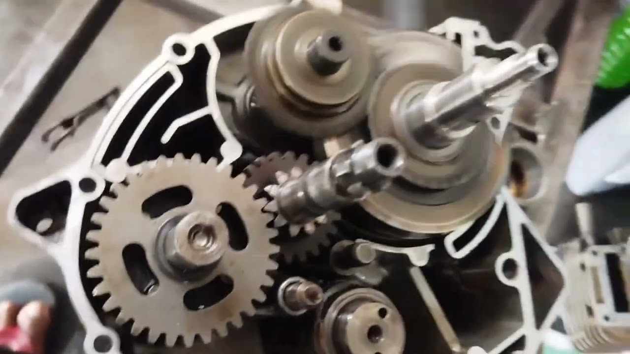 Yamaha y b r 125cc full engine repair
