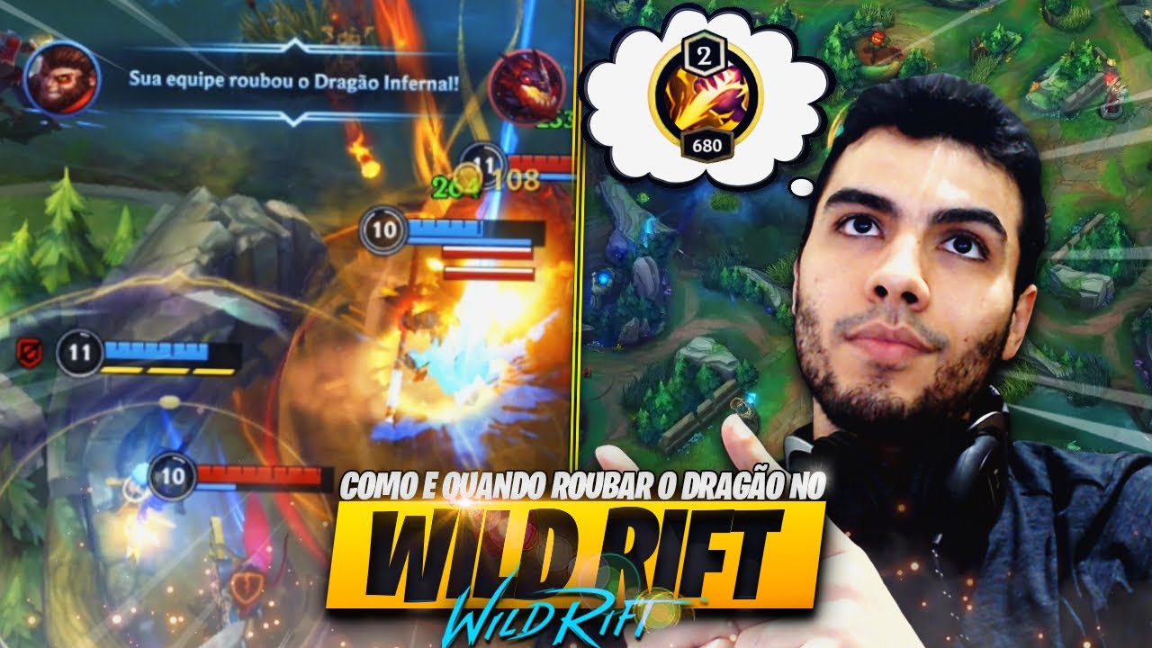 Roubo de Objetivos Como e Quando fazer  no WILD RIFT