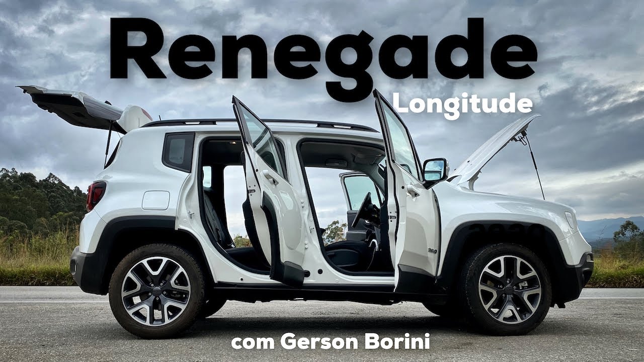 Teste Jeep Renegade Longitude 2020 com Gerson Borini