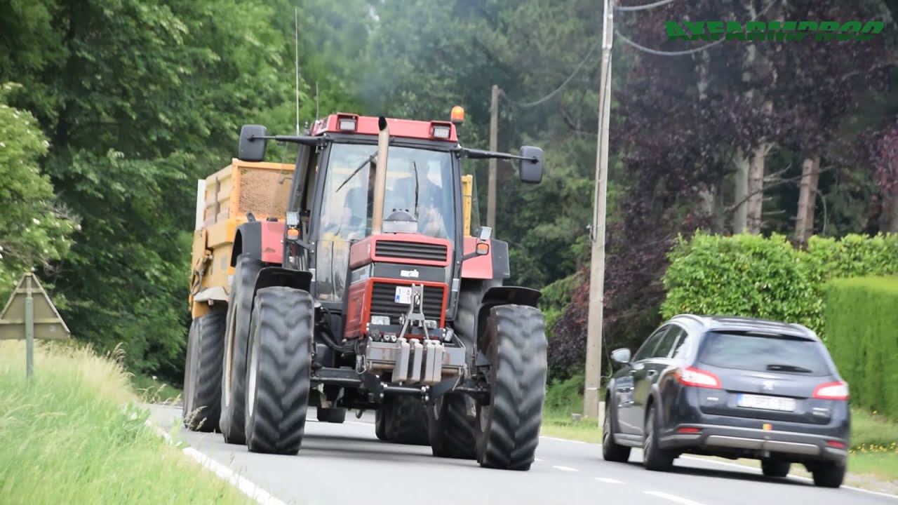 Case IH 1455 XL au terrassement - Sound
