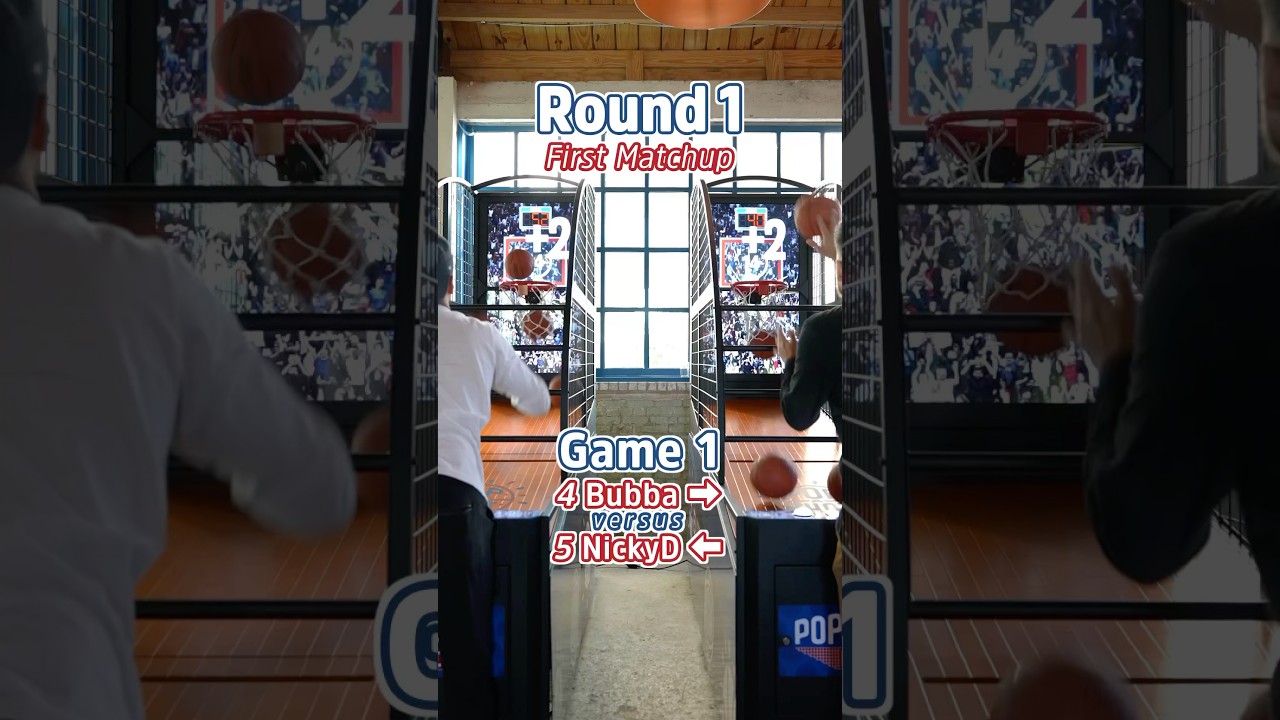 Pop-A-Shot San Antonio Qualifier | First Matchup #popashot