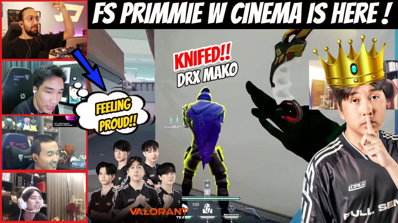 FS Primmie Shows Best Performance of His Career Against DRX With 79 Bombs in VCT Kickoff