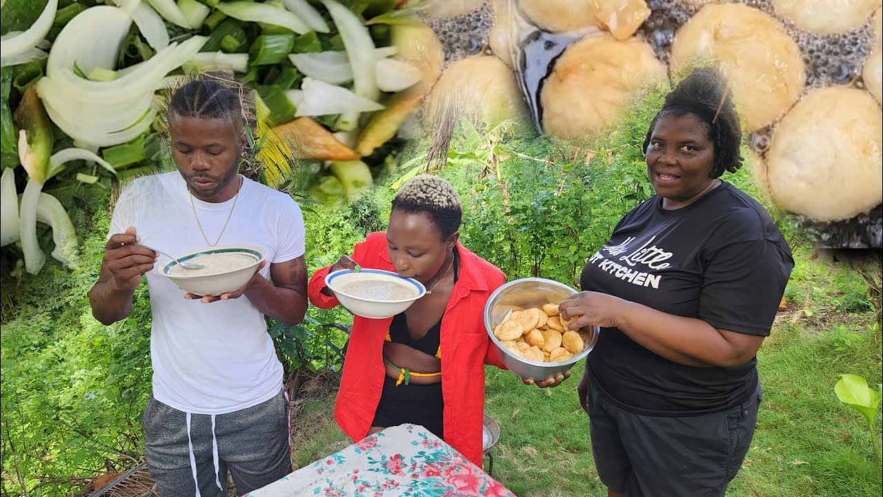 Miss Little Cooking||Breakfast For|African Princess|Dee Mwango & Kino Life In Jamaica||