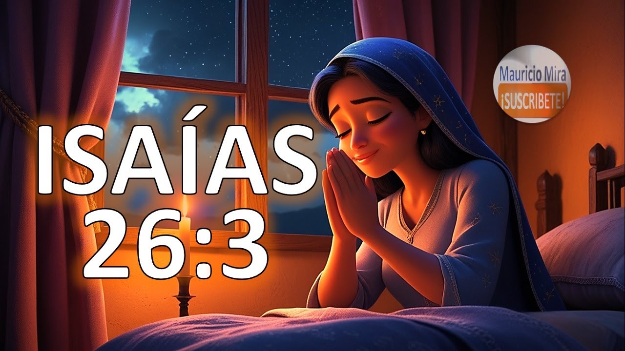 Isaías 26:3 🔥 Tú guardarás en completa paz a aquel cuyo pensamiento en ti persevera...