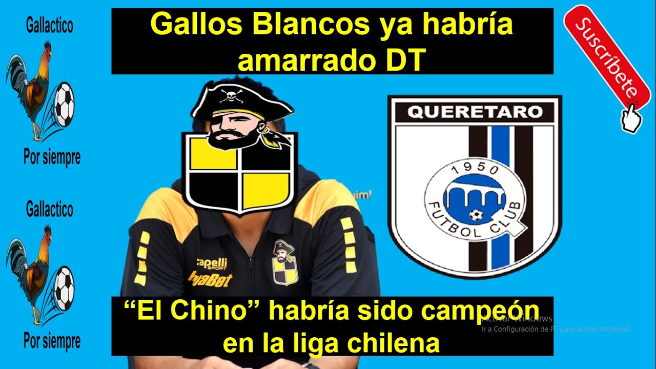 Gallos Blancos ya habría amarrado DT “El Chino” habría sido campeón en la liga chilena