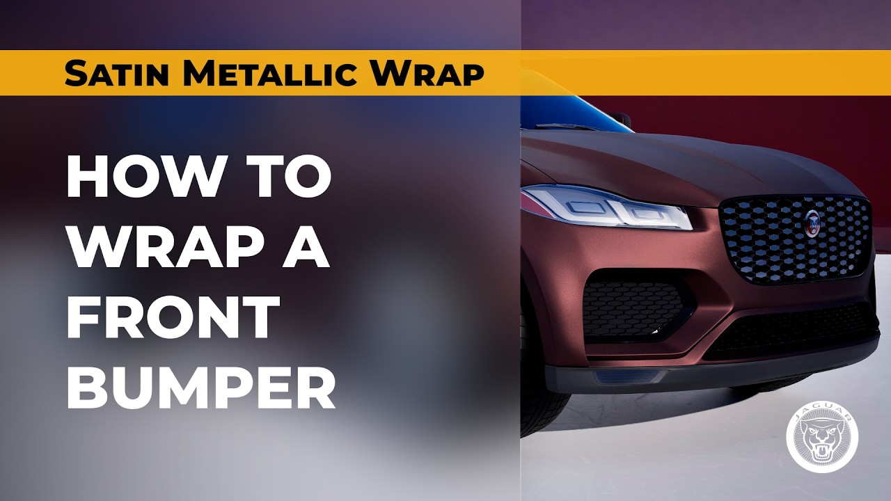 Front Bumper wrapped in TeckWrap SMT02 Burnt Maroon