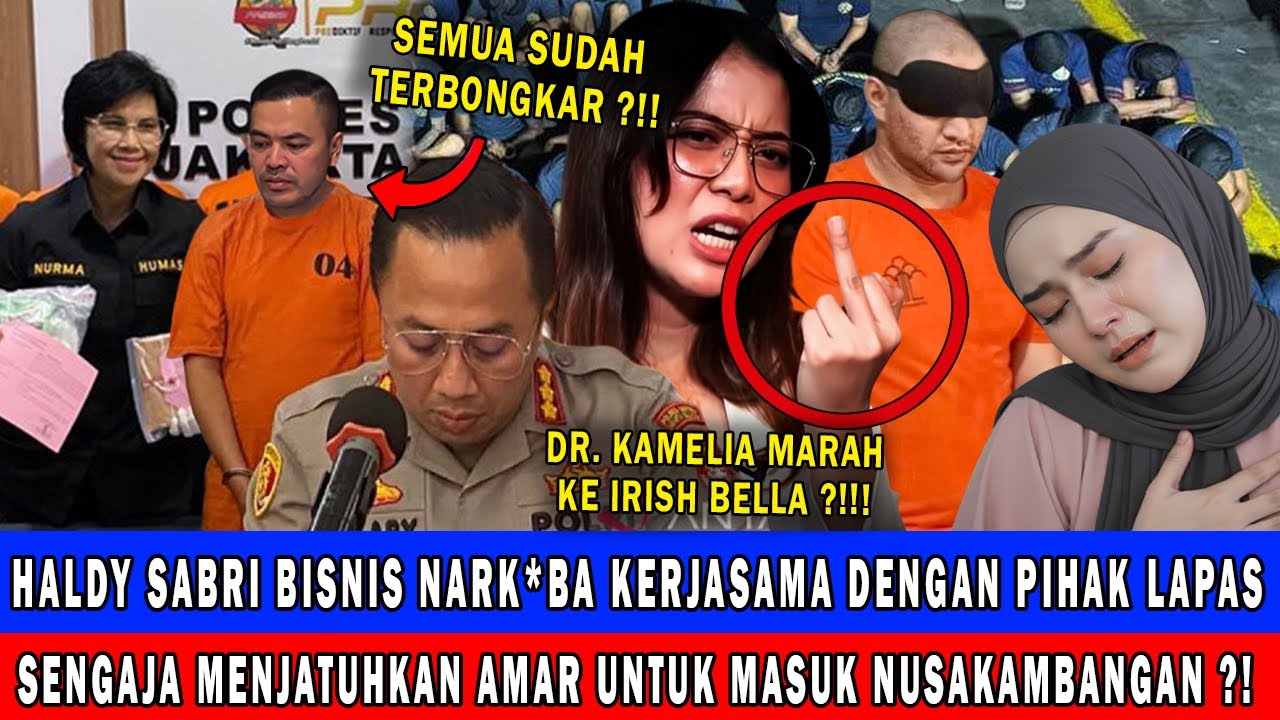 TERBONGKARNYA BISNIS GELAP HALDY SABRI YANG BEKERJA SAMA DENGAN PETUGAS LAPAS UNTUK JEBAK AMARZONI