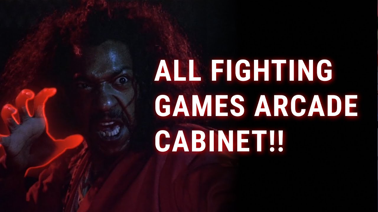100% Fighting Games Full Size Arcade Cabinet