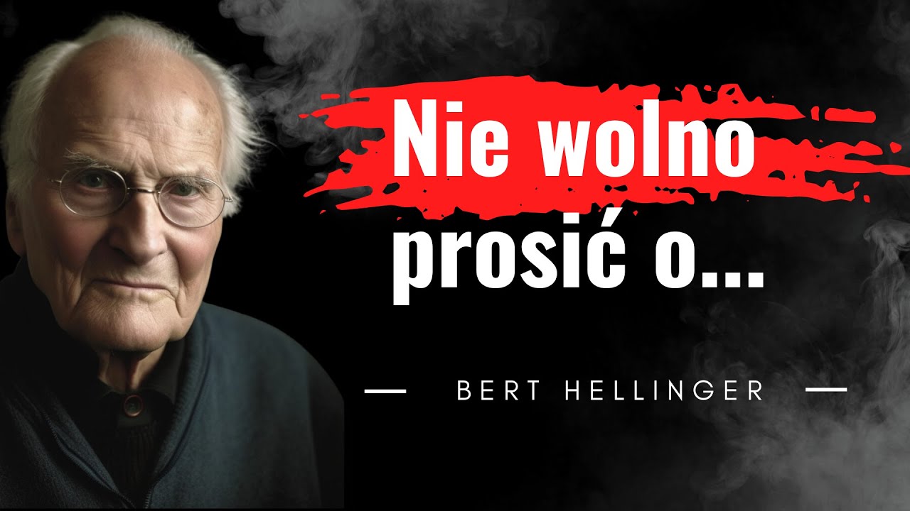 Cytaty psychoterapeuty, kt&oacute;re powinieneś znać. Bert Hellinger, ustawienia systemowe i leczenie traum