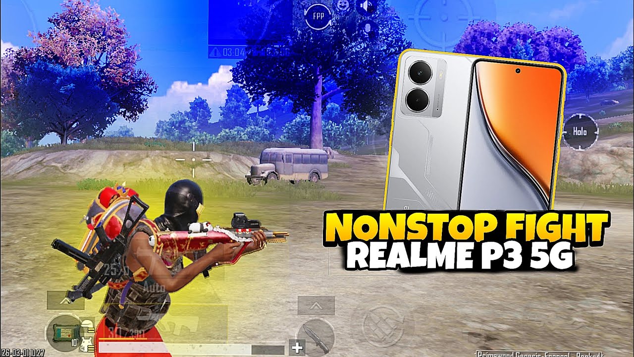 NONSTOP FIGHT IN BGMI  🔱 | REALME P3 5G ...