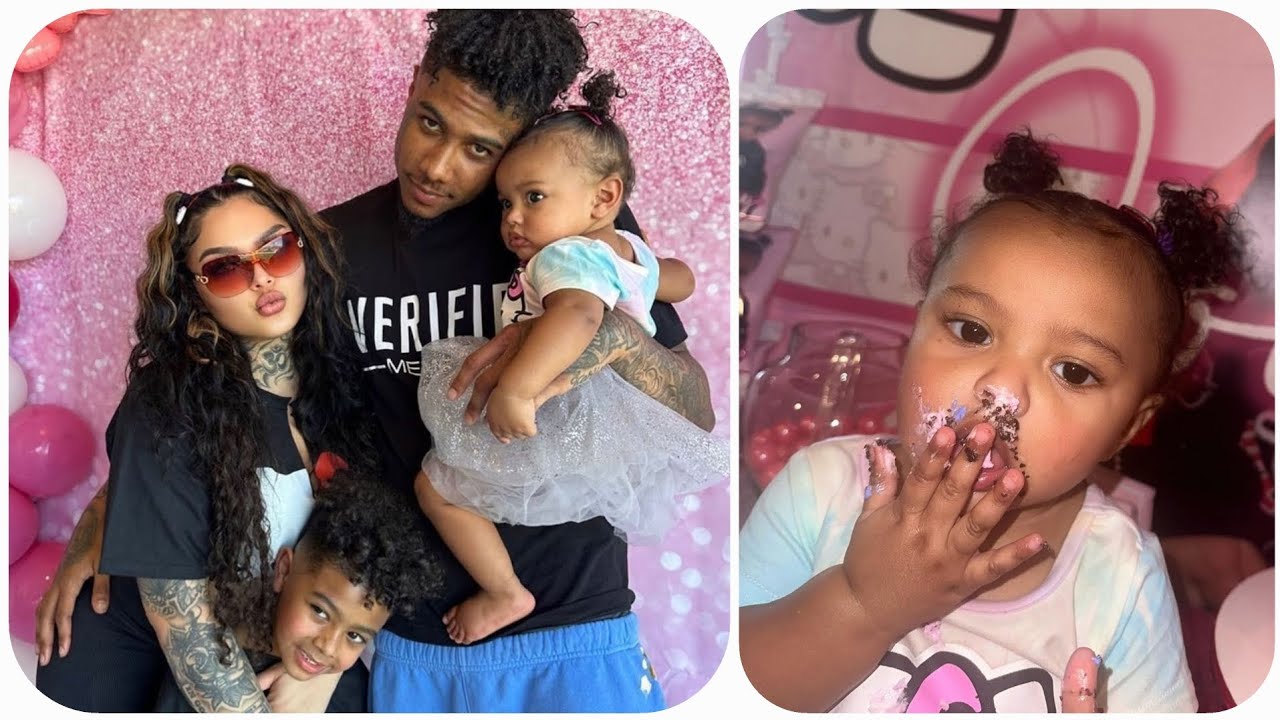 Blueface и Jaidyn празднуют первый день рождения своей дочери Journey