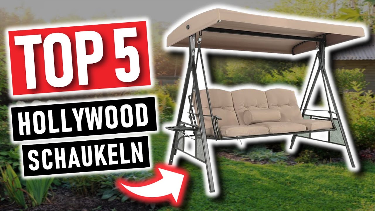 Die besten HOLLYWOODSCHAUKELN | Top 5 Hollywoodschaukeln 2026