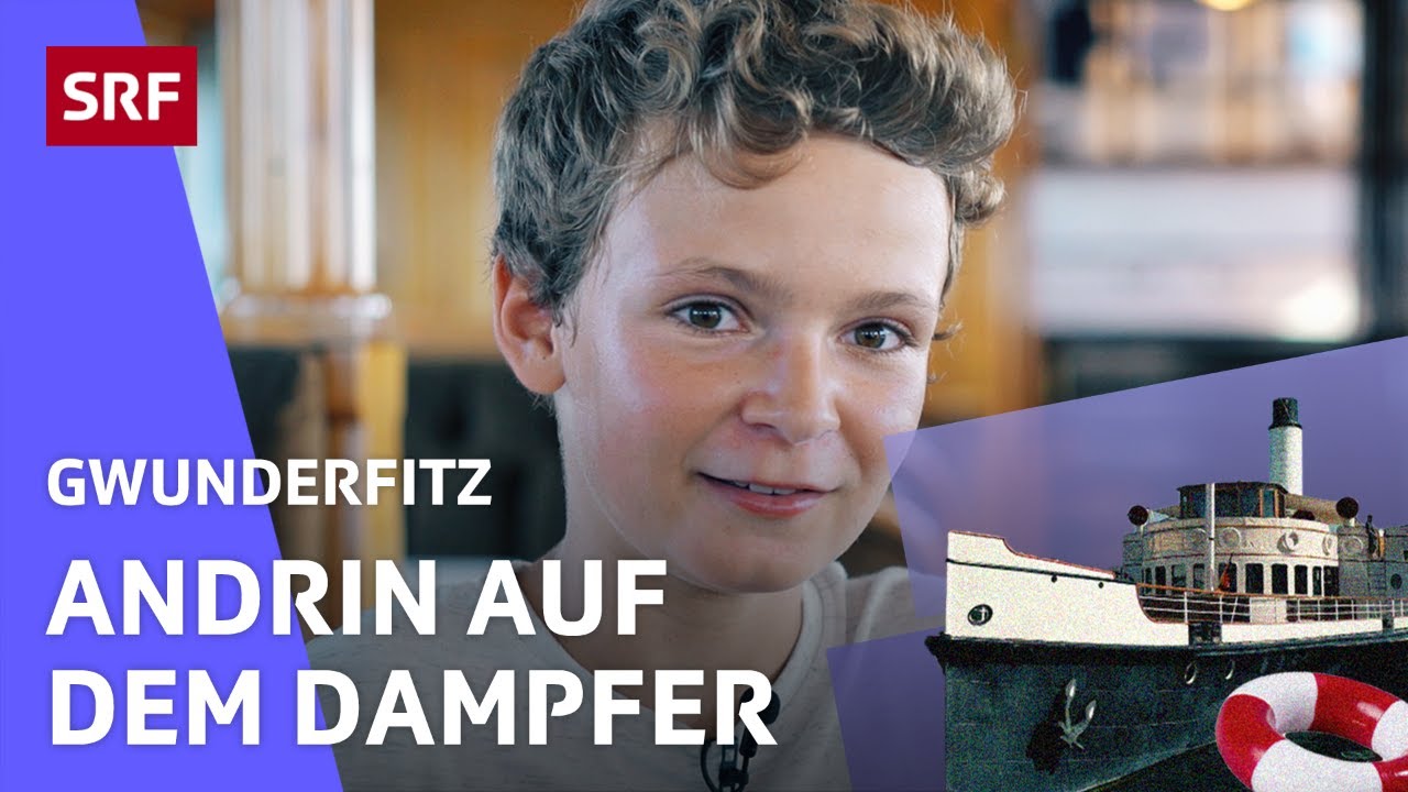 Wie funktioniert ein Dampfschiff? | Gwunderfitz | SRF Kids – Kindervideos